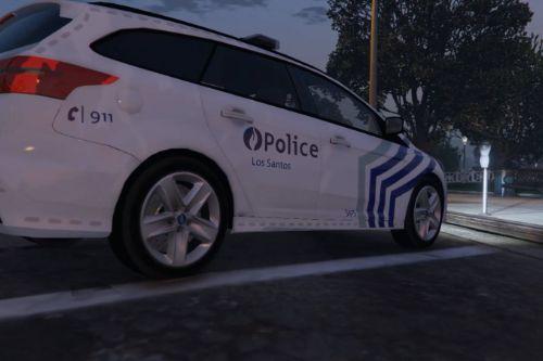 Belgian Police -  Ford Focus ST Break - Multiple Skins